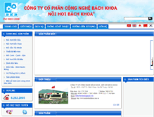 Tablet Screenshot of noihoibachkhoa.com.vn